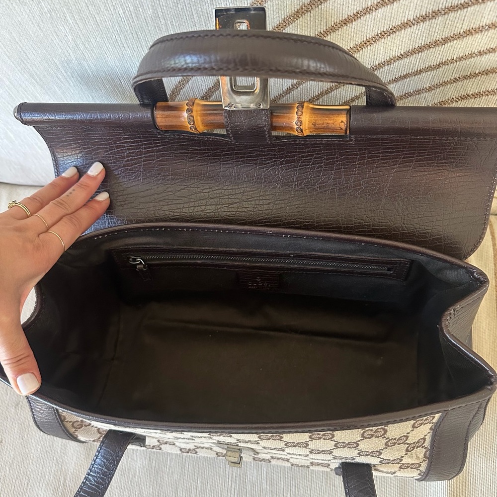 Gucci Bullet Bamboo Bag - Picture 3 of 10